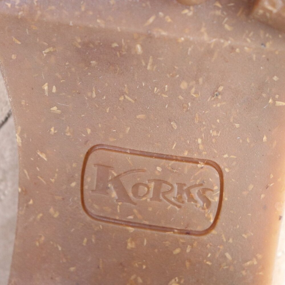Korks by Kork-Ease Esmerelda Ankle Boots Women’s 10 M Taupe Suede Block Heel Zip - Picture 3 of 16